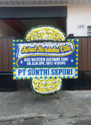 Papan Bunga Duka di Mukok