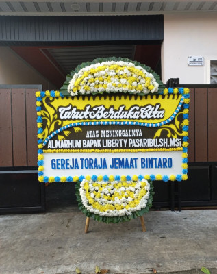 Papan Bunga Duka di Mukok